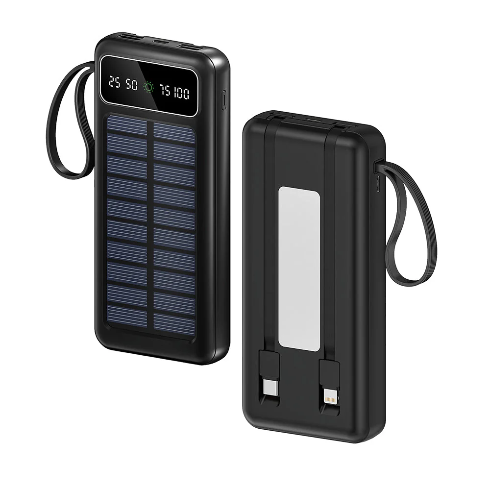 TexoVera Solar Power Bank 10000 mAh - 15W Solar with Lithium Polymer Battery (R21-Solar-10K) - Image 2