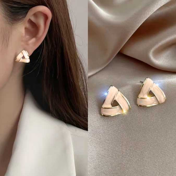 The Catcher White Stud Earring - Image 4