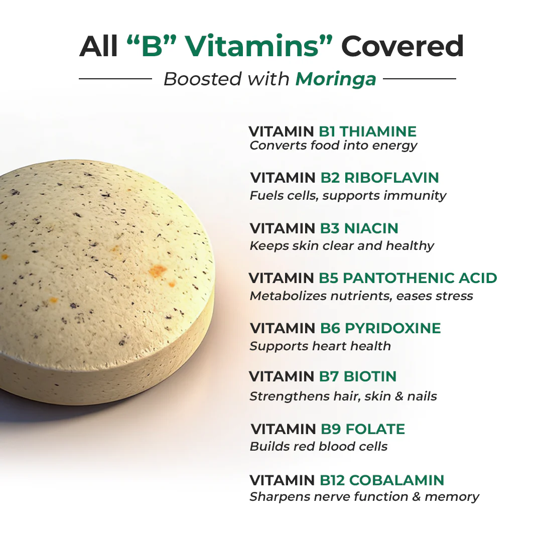 The Healthspan Co. Vitamin B-Complex | 120 tablets - Image 3
