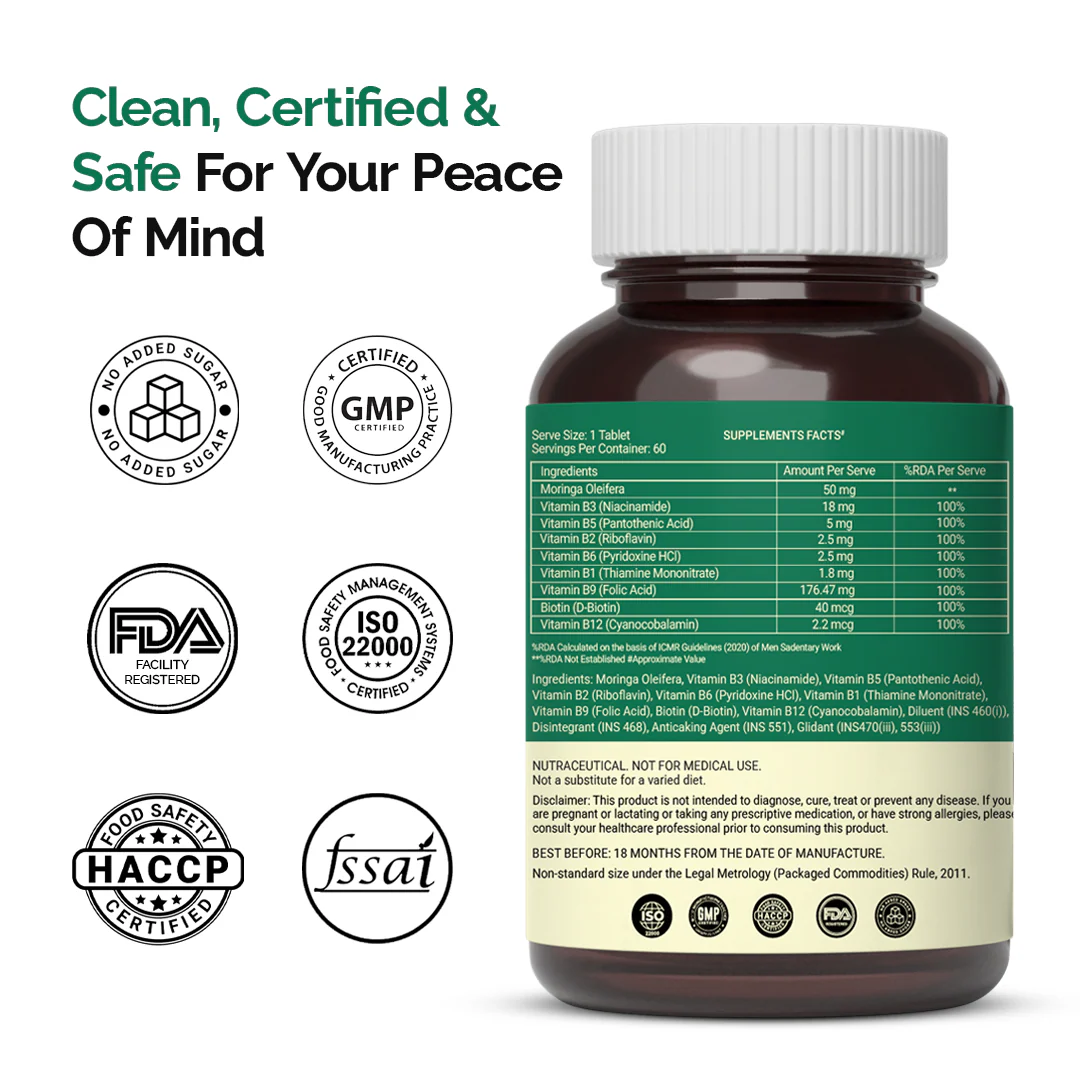 The Healthspan Co. Vitamin B-Complex | 120 tablets - Image 5
