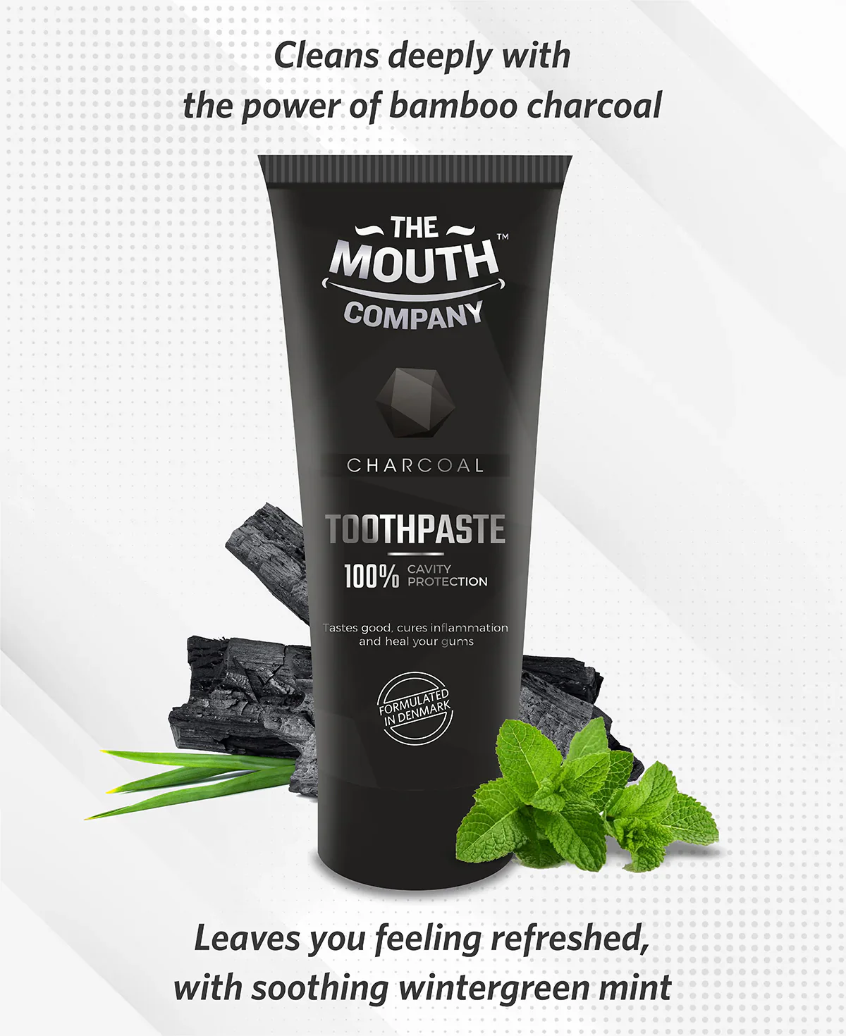 The Mouth Company Activated Charcoal Toothpaste - 75 gm - Image 2