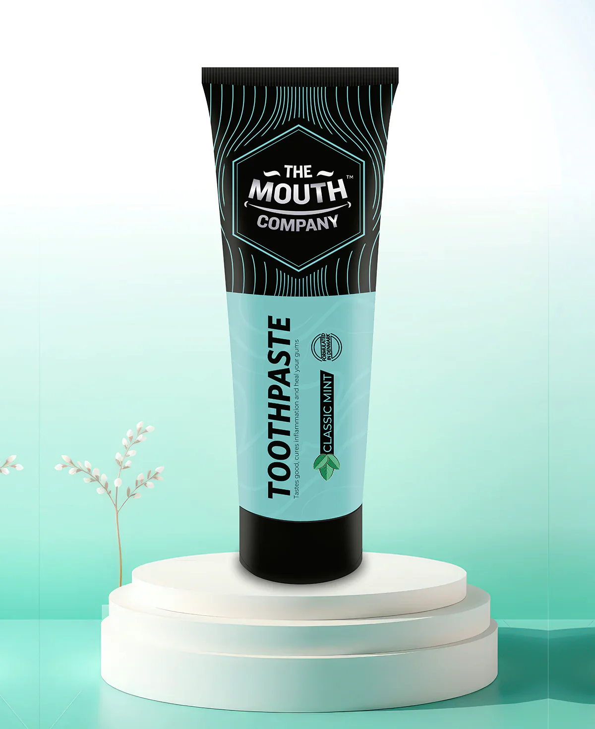 The Mouth Company Classic Mint Toothpaste 100g