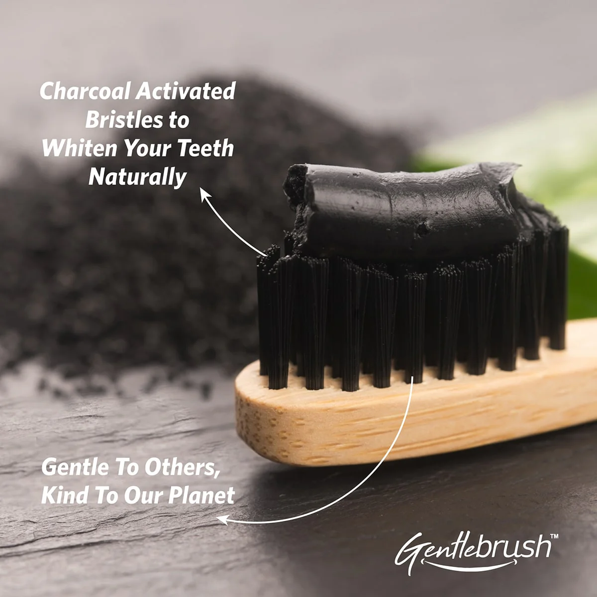 The Mouth Company Round Handle Bamboo Toothbrush - Image 4