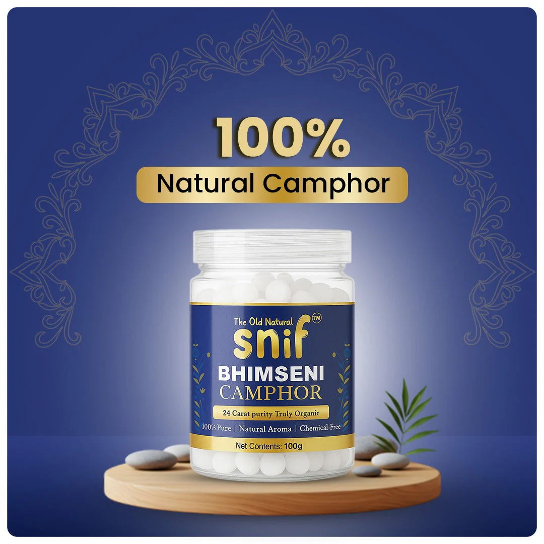 The Old Natural Snif® Bhimseni Camphor with Electric Diffuser | Parent (Diffuser Machine, 1) - Image 2
