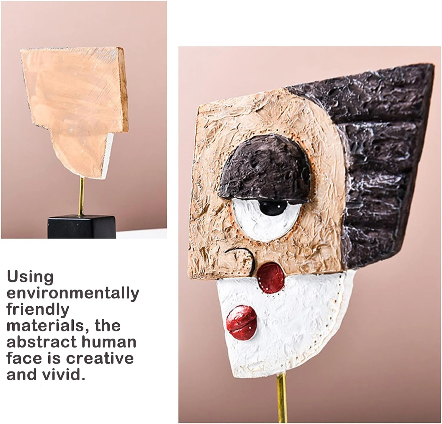 The Smile Resin Face Table Decor - Image 4