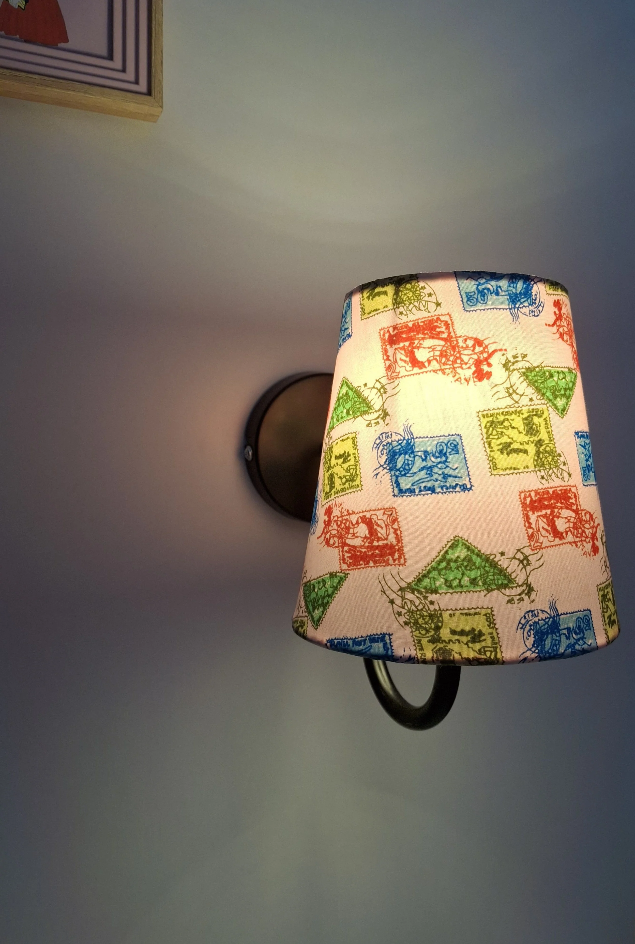 The Stamp Lamp Shade Wall Lights - Image 4