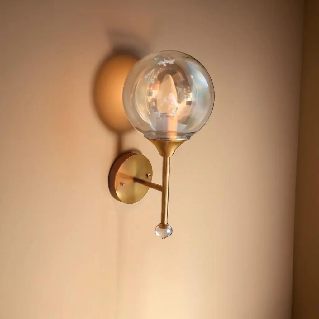 The Wall Lamps modern Clear Glass Led Wall Lamp - Image 5