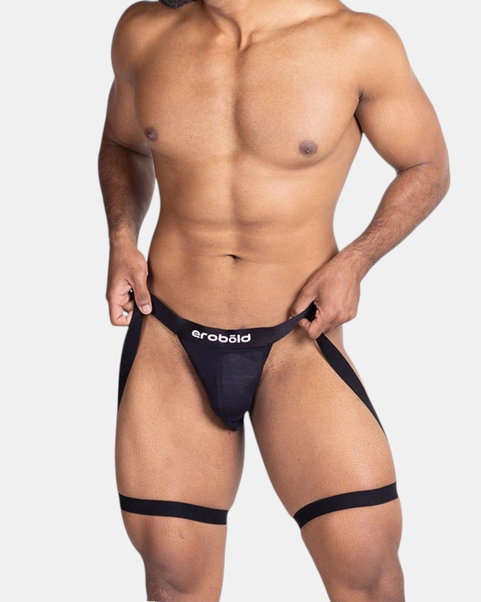 Thigh Harness Thong /Black - Image 6