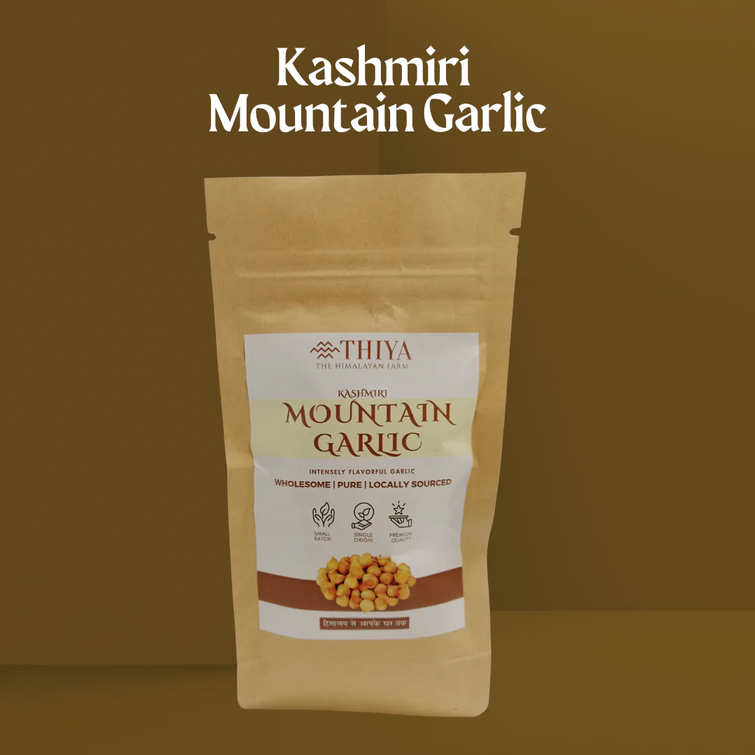 Thiya Kashmir Mountain Garlic | Wild & Aromatic | Kashmir’s Superfood - Image 4