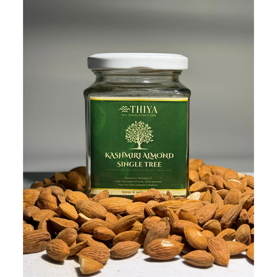 Thiya Single Tree Kashmiri Almonds | Premium & Handpicked | Himalayan Superfood | Kashmir - Image 5