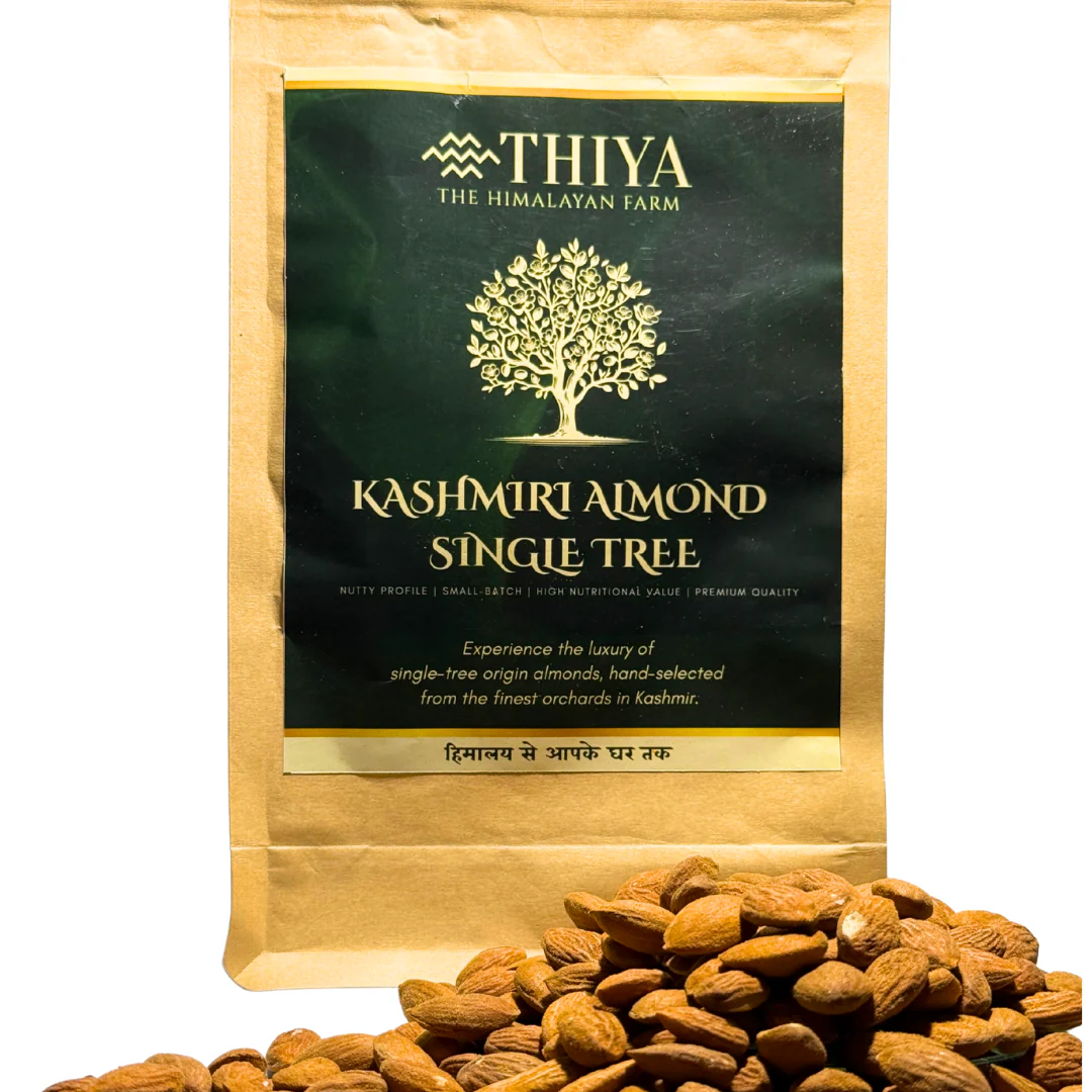 Thiya Single Tree Kashmiri Almonds | Premium & Handpicked | Himalayan Superfood | Kashmir - Image 6