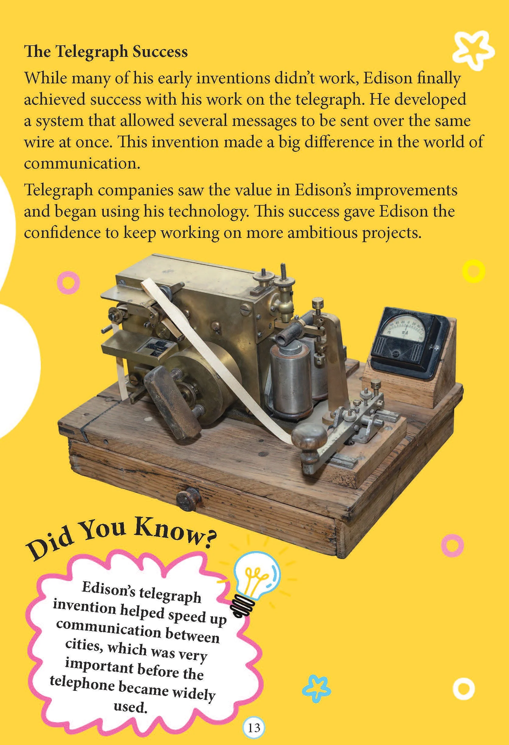 Thomas Edison Icons of Inspiration  Illustrated Biography for Kids Age 6 12 Years - Image 4