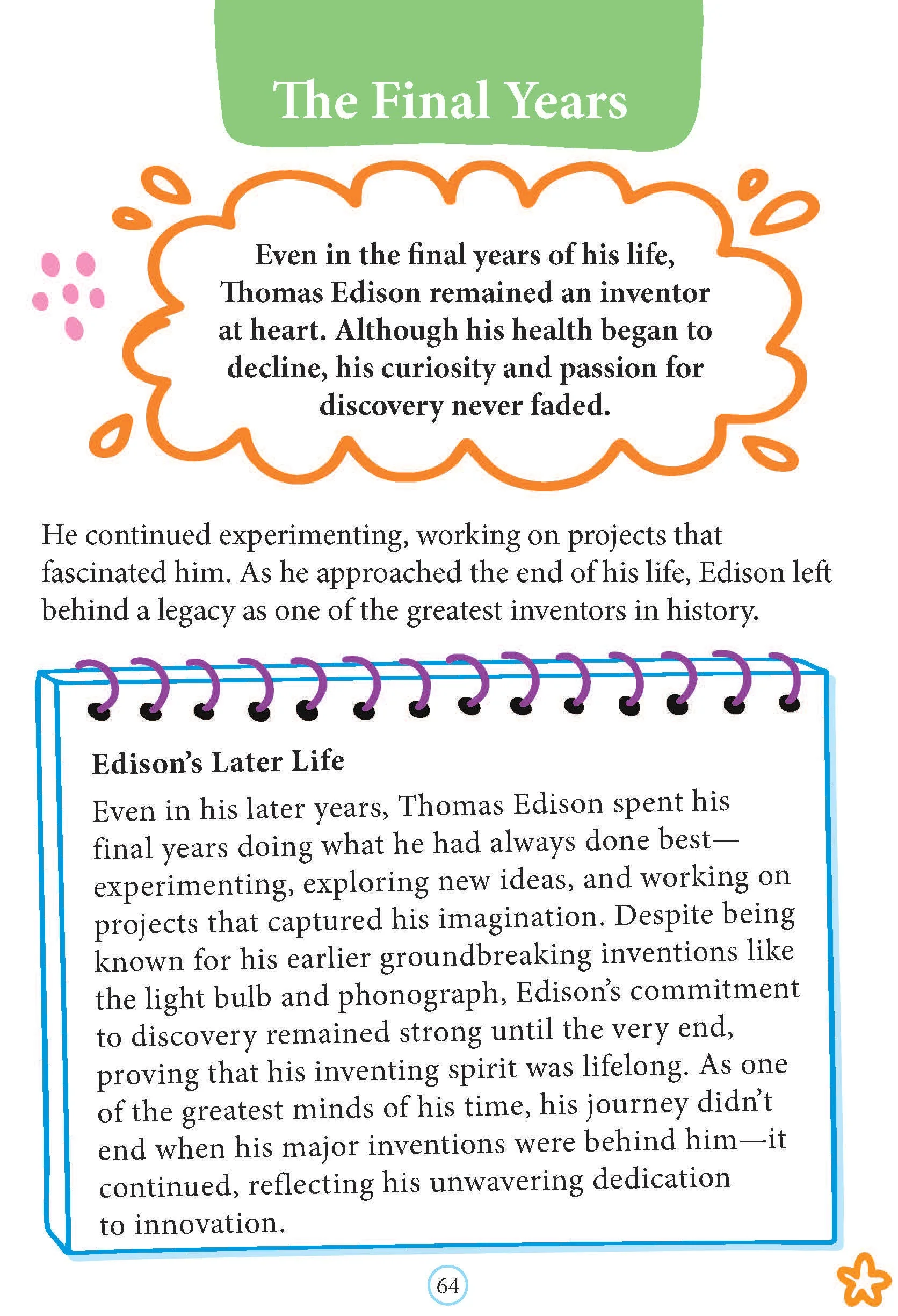 Thomas Edison Icons of Inspiration  Illustrated Biography for Kids Age 6 12 Years - Image 8