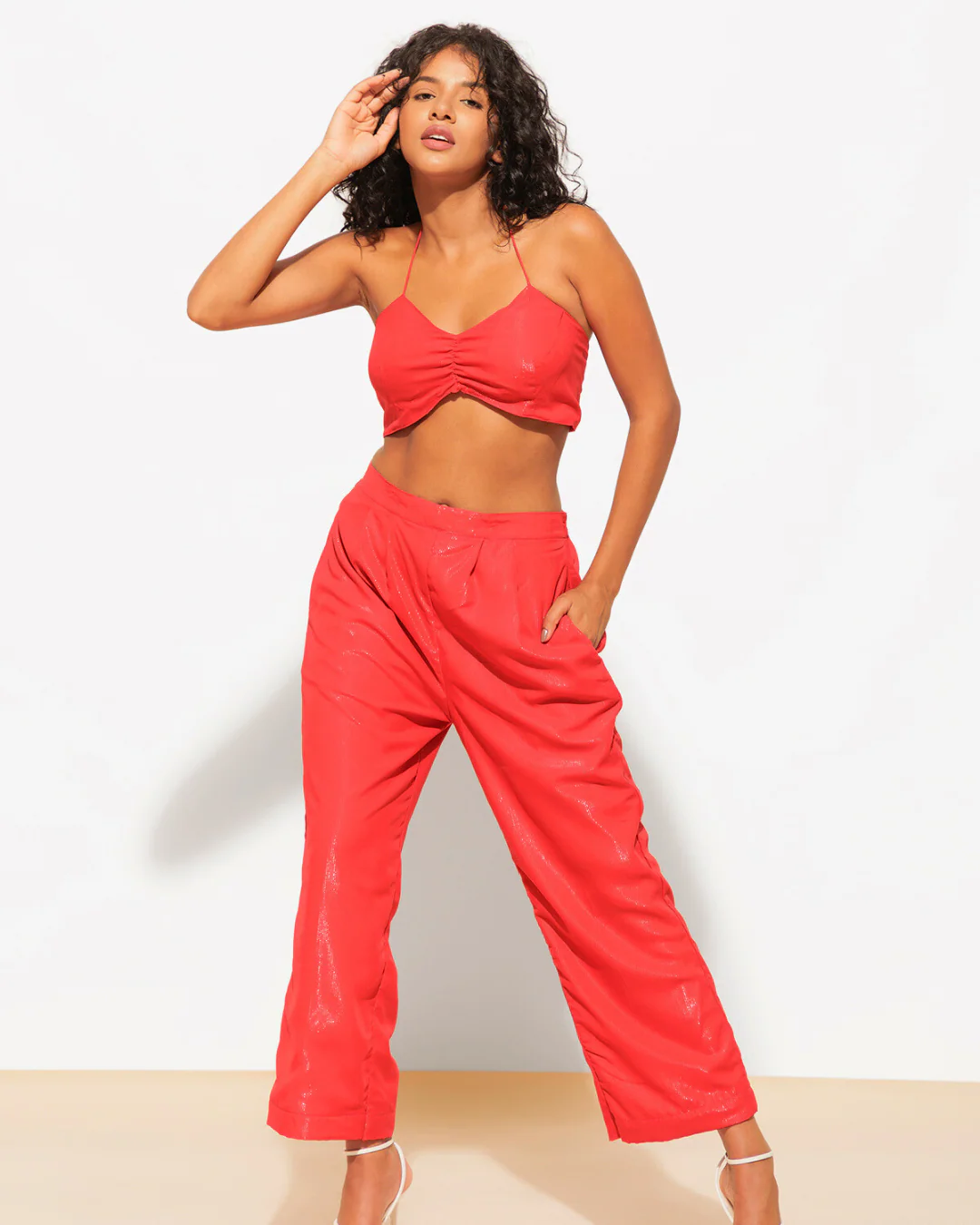 Three Piece Shimmer Coord Set - Image 12