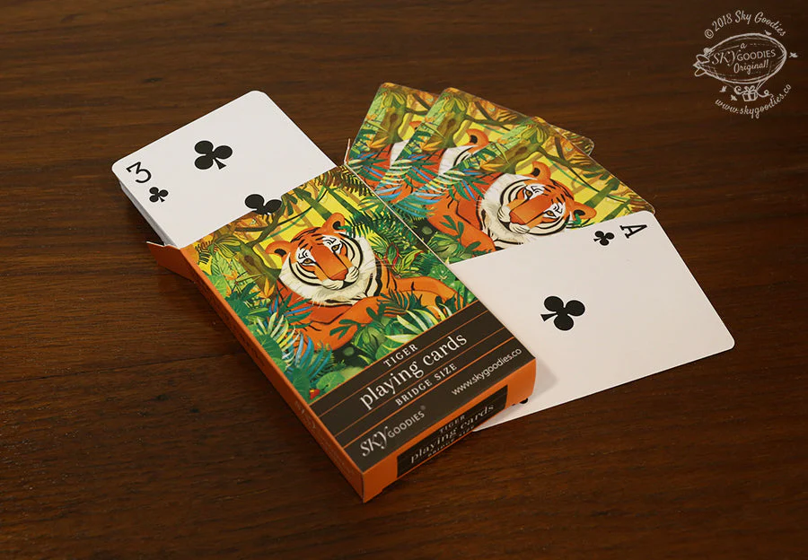 TIGER Playing Cards: Bridge Size - Image 2