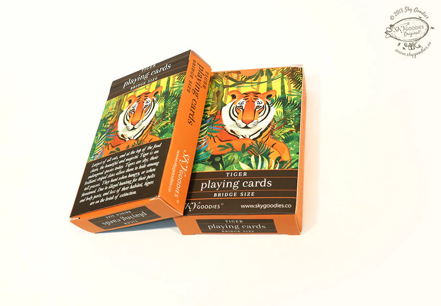 TIGER Playing Cards: Bridge Size - Image 3