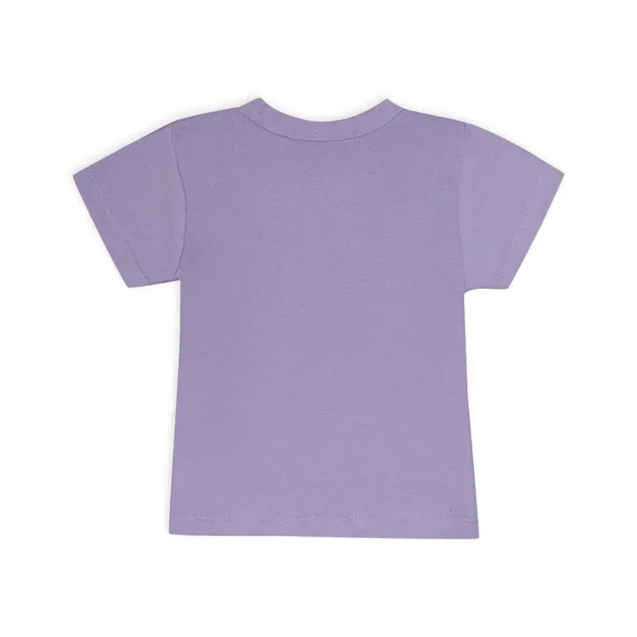 Tiger Print Half Sleeve Unisex Baby Boy T-Shirt - Image 4