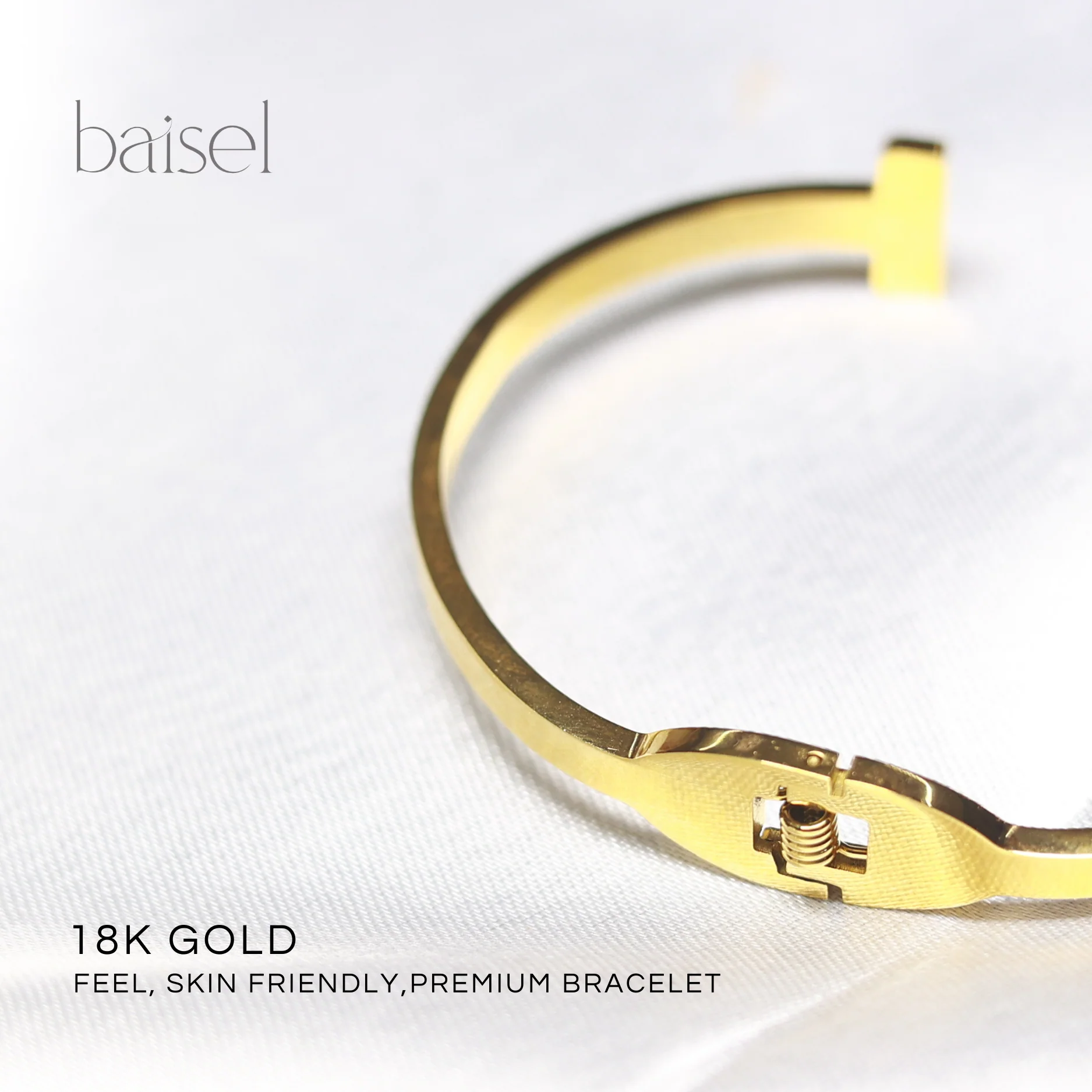 Timeless T-Cuff Sparkle Bracelet - Image 2