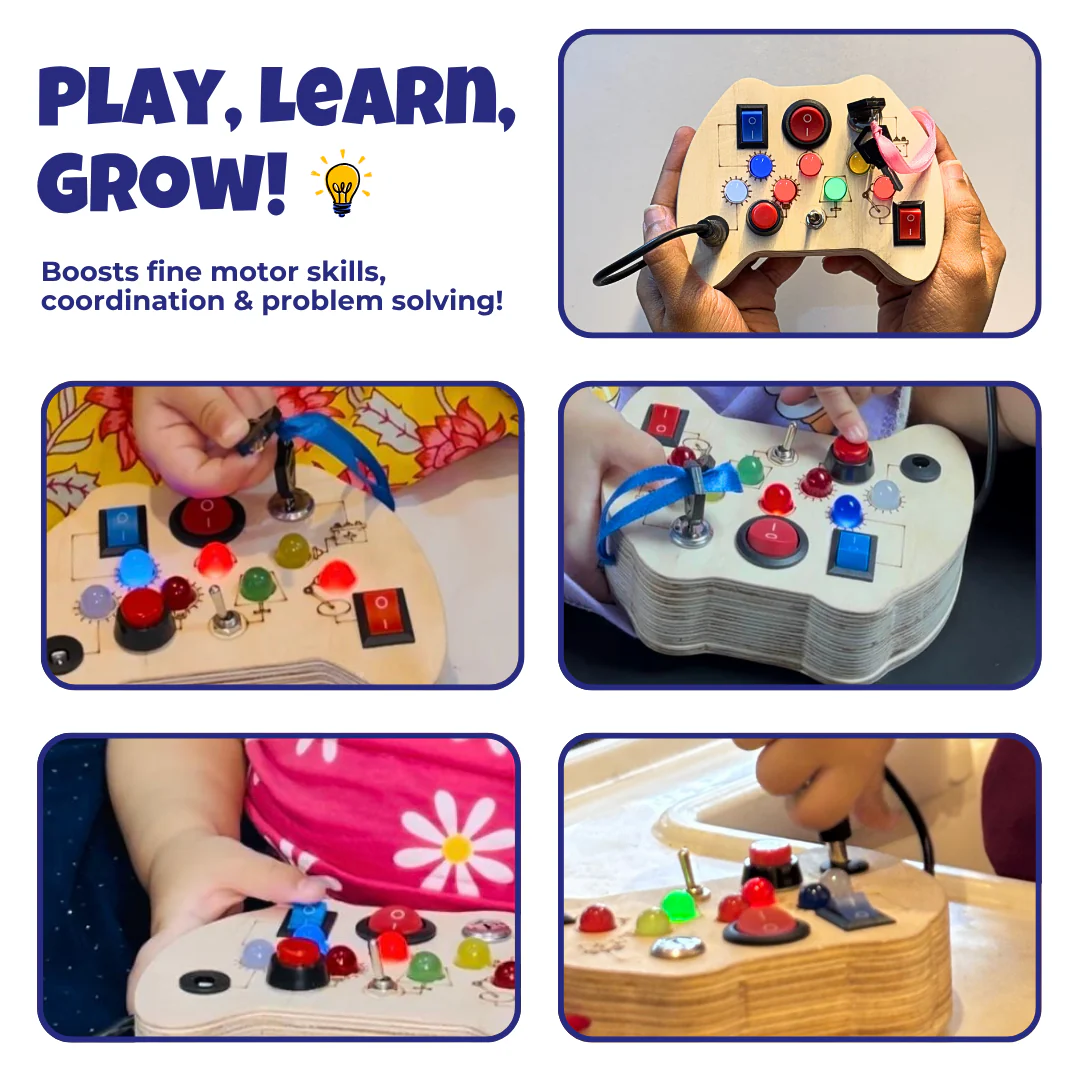 Tinker Pad Montessori Busy Board-V2 - Image 5