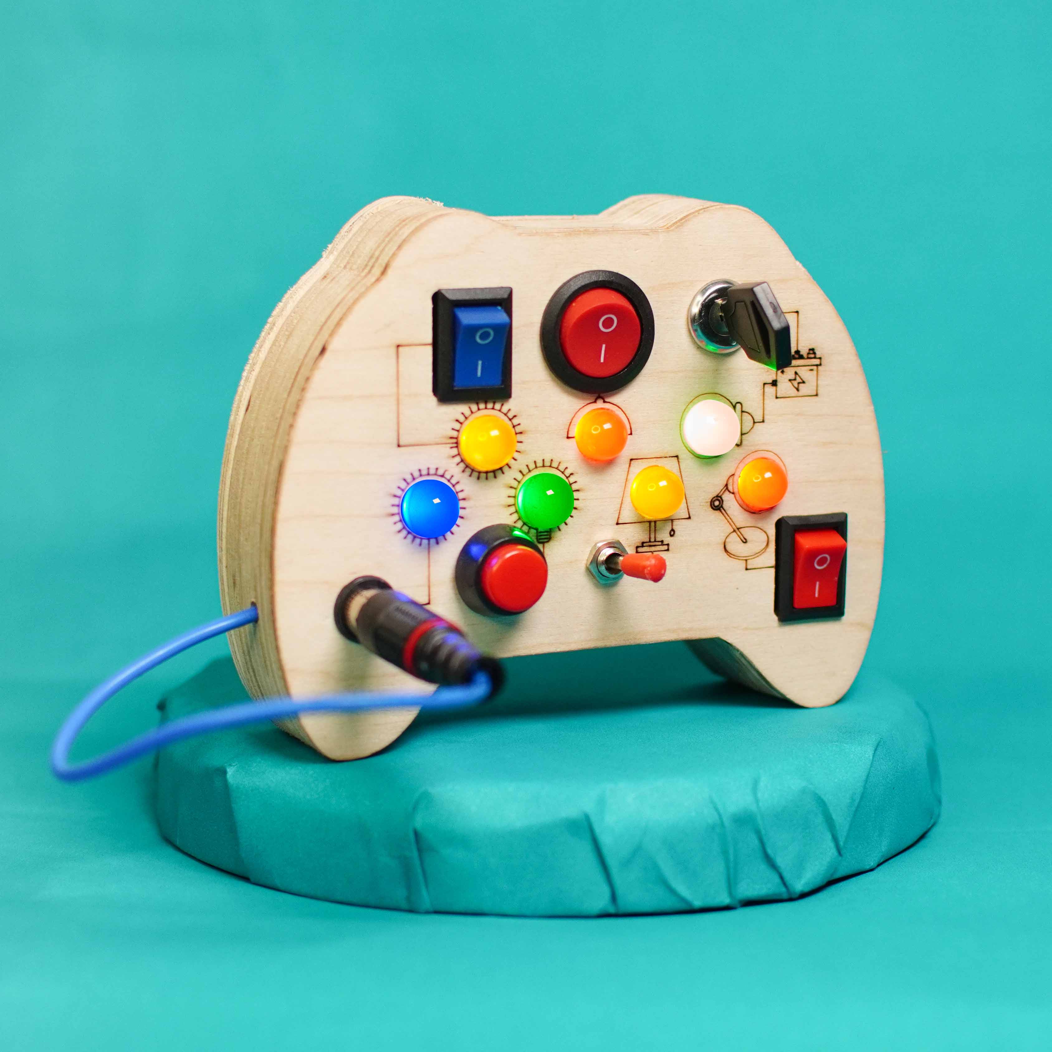 Tinker Pad Montessori Busy Board-V2 - Image 6