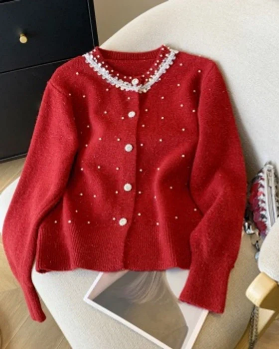 Tisca Embellished Sweater