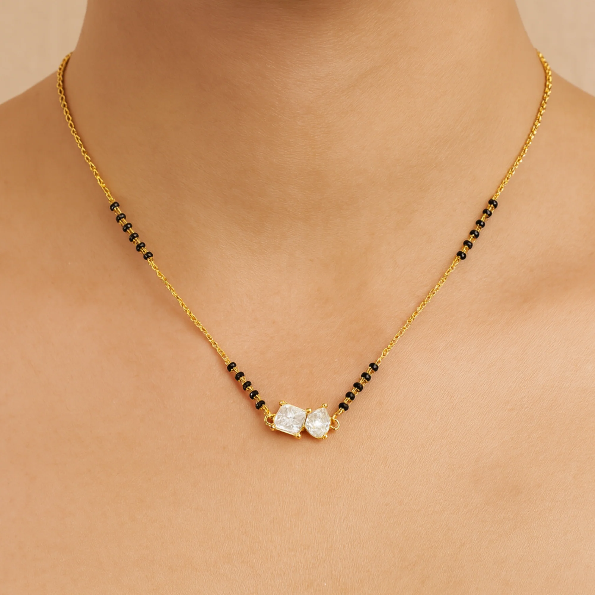 Tishya Beads Mangalsutra