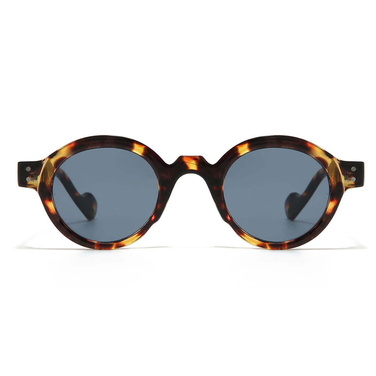 To. Brown Black SZ 2003 Round Sunglasses - Image 6