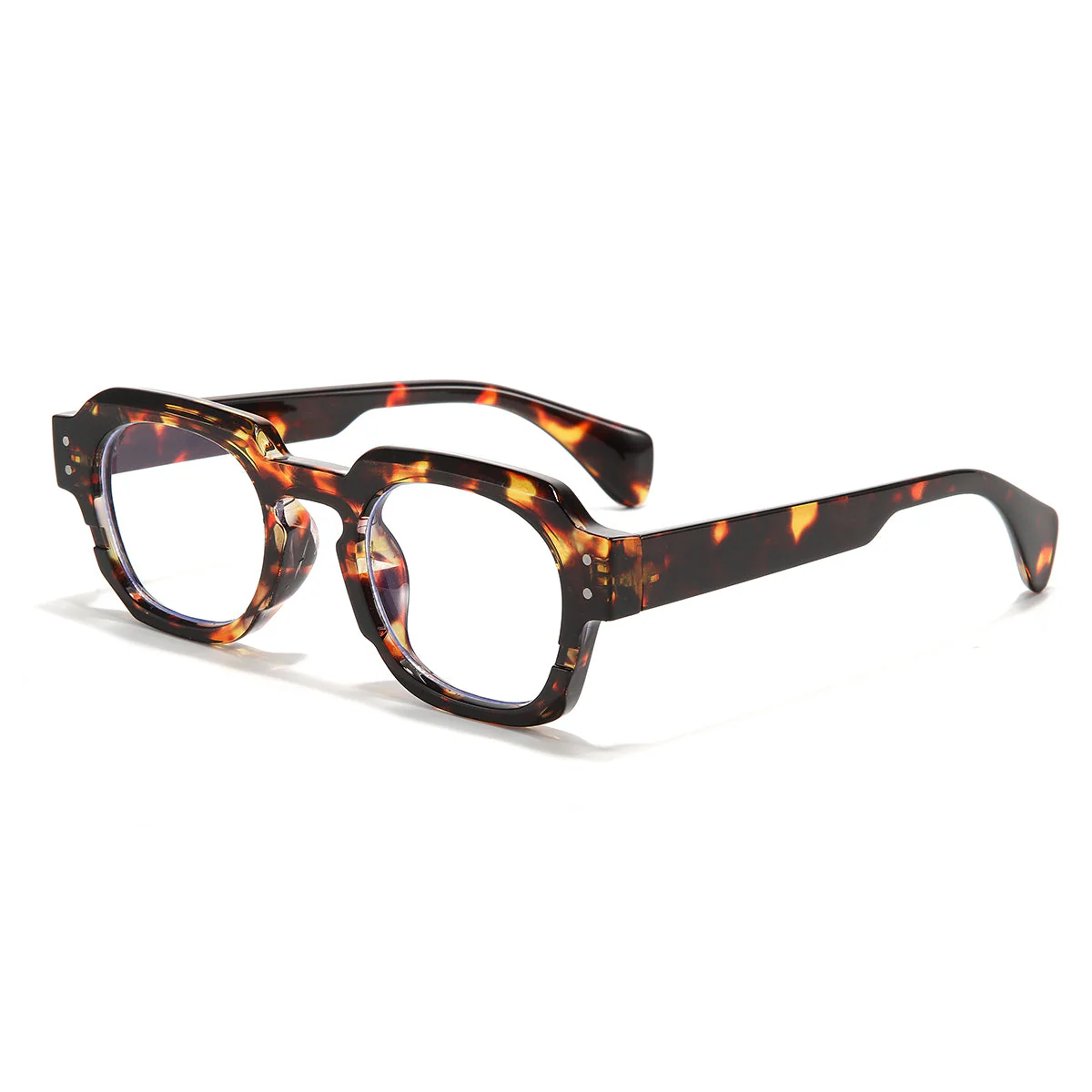 To. Brown Clear SZ 2004 Round Sunglasses - Image 5