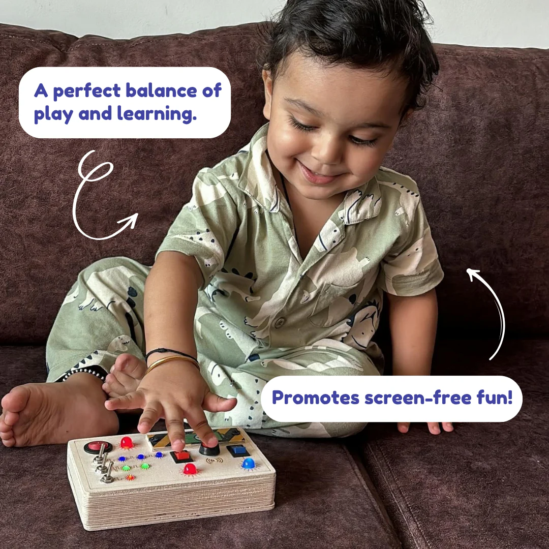 Toggle Play Montessori Busy Board-V6 - Image 7
