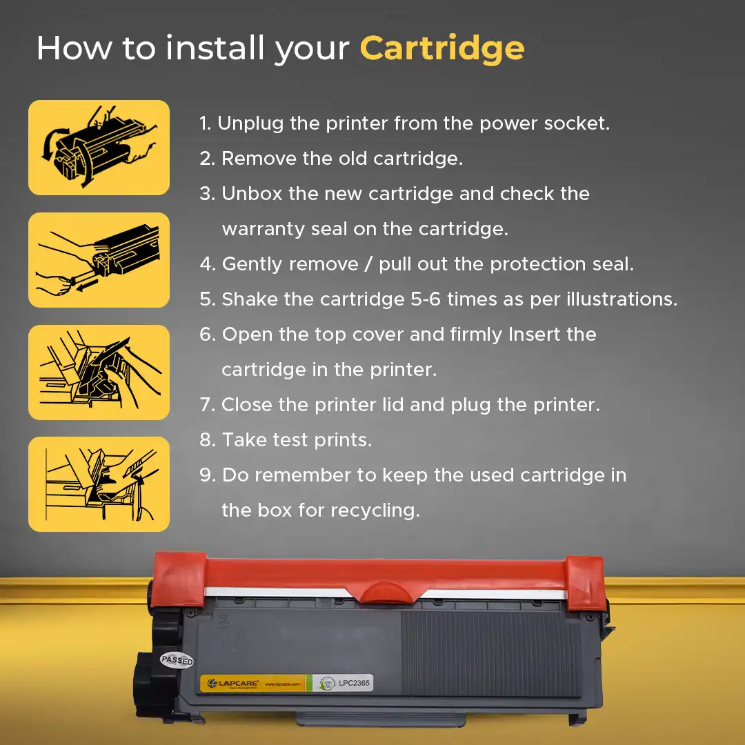 Toner Cartridge compatible with HL-L2300/ L2305/ L2320/ L2340/ L2360/ L2365/ L2380 DCP-L2520/ L2540/ L2700 MFC-L2700/ L2740 - Image 6
