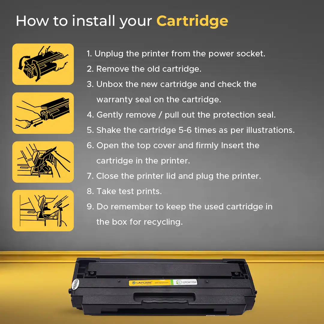Toner Cartridge compatible with LaserJet MFP 136W 136A 136NW 138PN 138PNW 108A 108W (W110A Without Chip) - Image 6