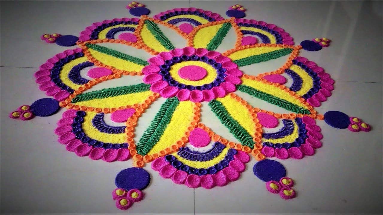 TOTA Magic Rangoli Maker for Navratri Pongal Diwali Pooja Mandir Design - Image 14