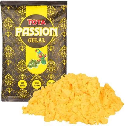 TOTA Passion Neon Glow Natural Holi Colours Powder - Pack of 5 Herbal Gulal (80 Gram Each)-Red, Blue, Yellow, Green and Orange - Image 5