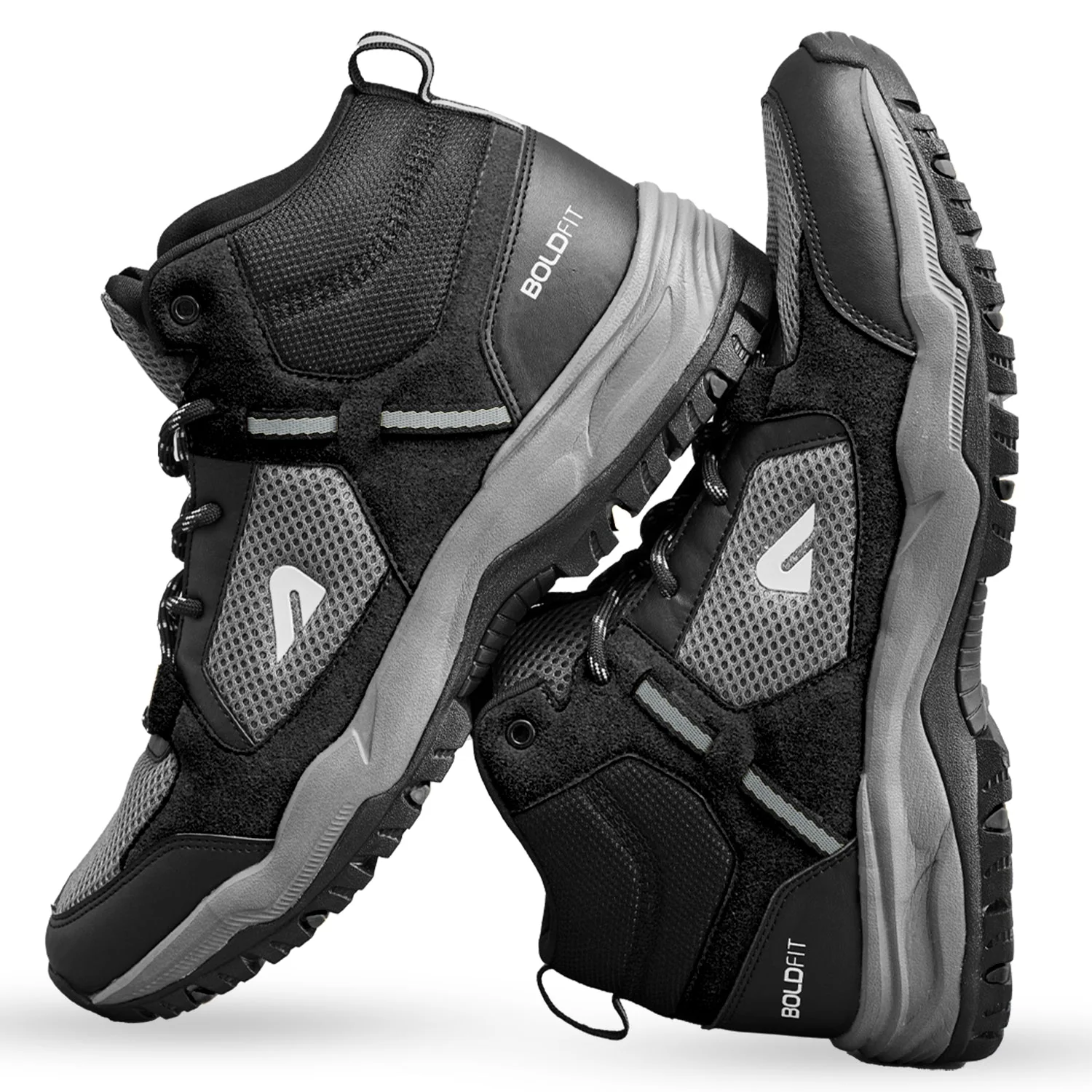 Trail King Hiking Shoes - Black - Image 9