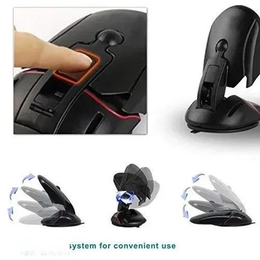 Transform: Multifunctional Foldable Car Mobile Holder with One-Button Release & Dashboard Mount - Image 5