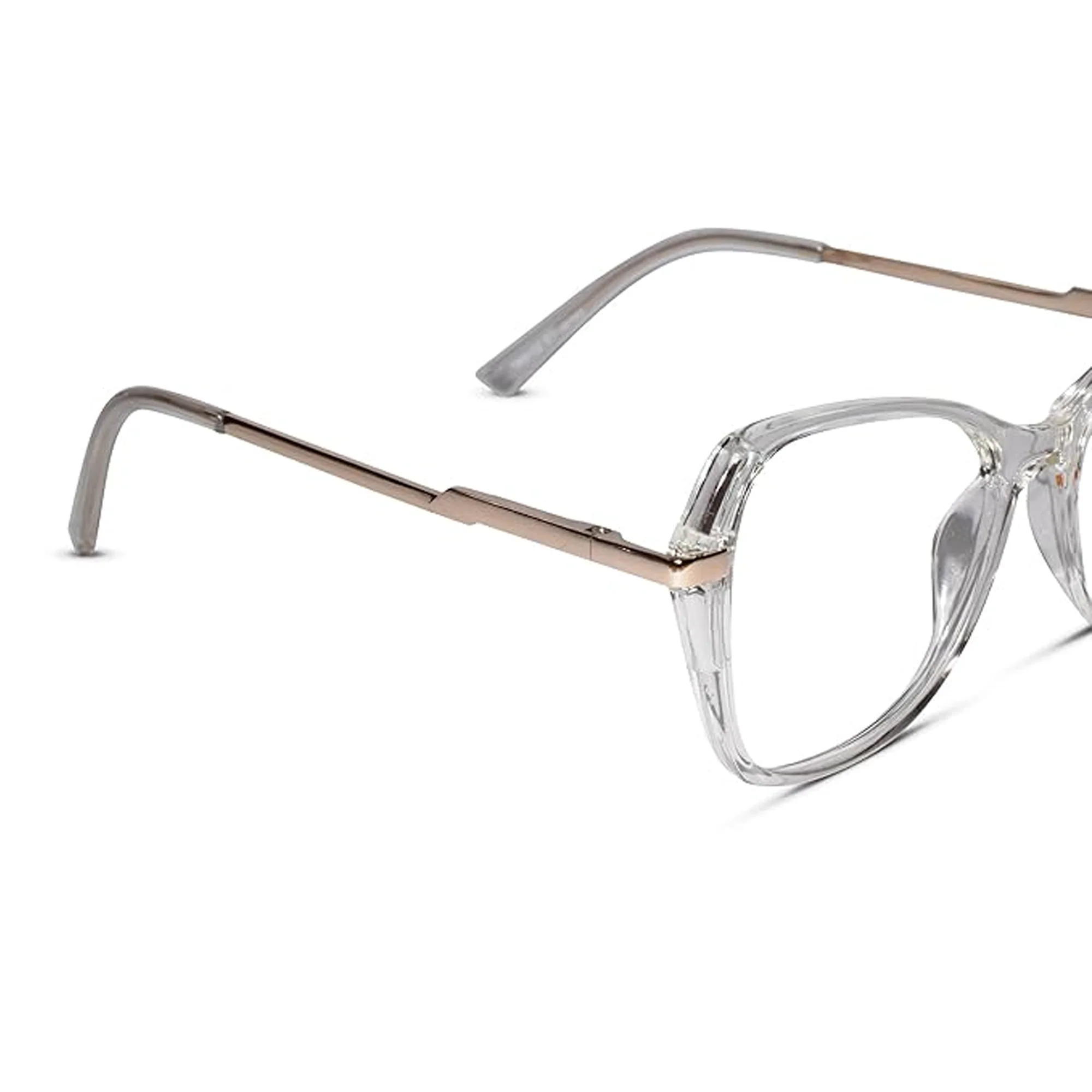 Transparent Designer Cat eye Eyeglasses - Image 3