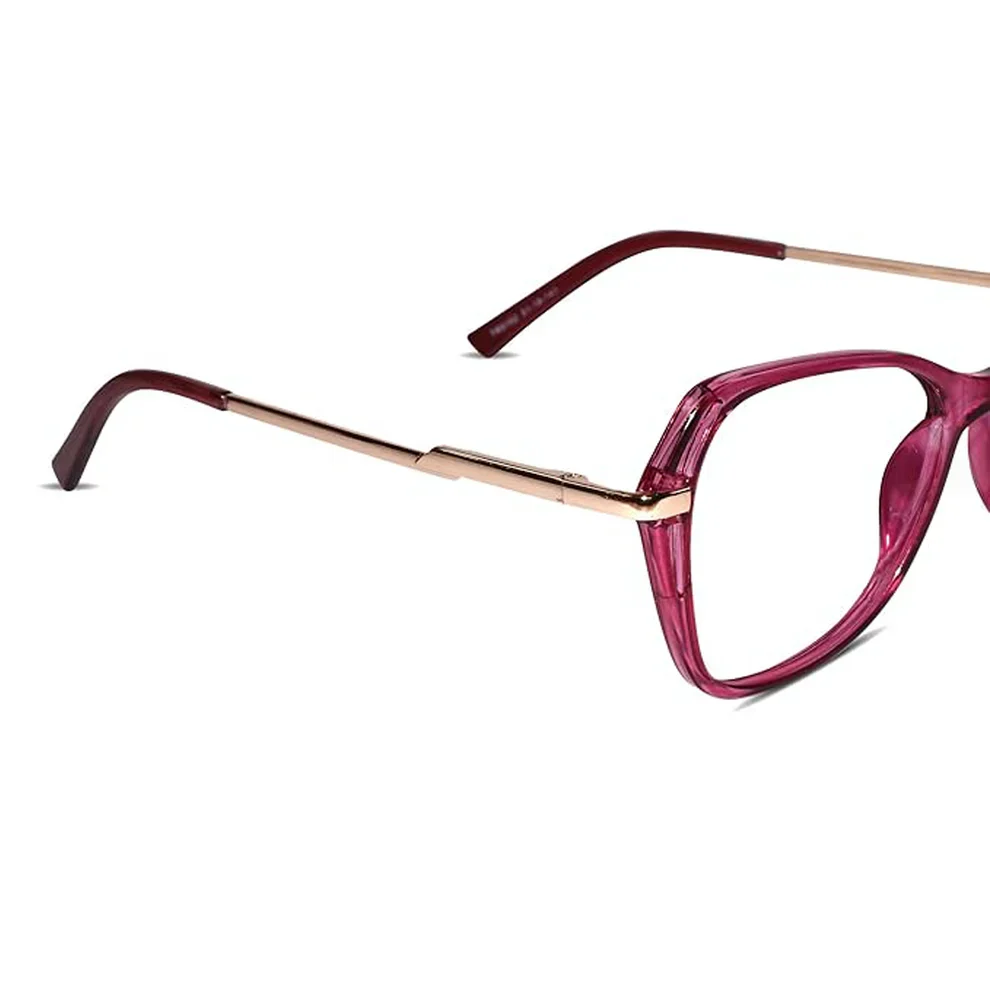 Transparent Designer Cat eye Eyeglasses - Image 7