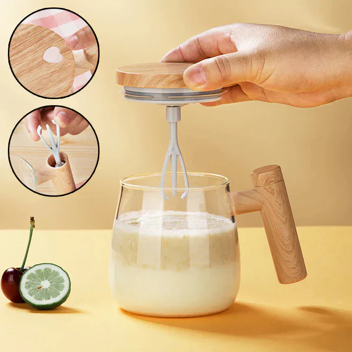 Transparent Hemico 400 ML Electric Mixing Cup - Image 2
