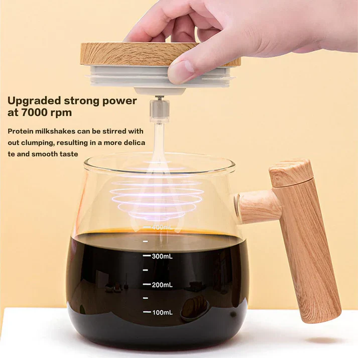 Transparent Hemico 400 ML Electric Mixing Cup - Image 7