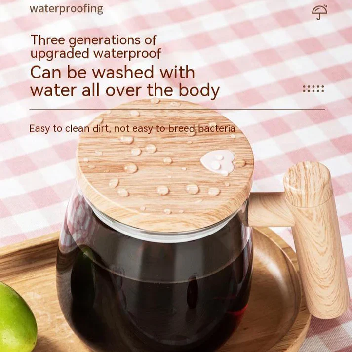 Transparent Hemico 400 ML Electric Mixing Cup - Image 8