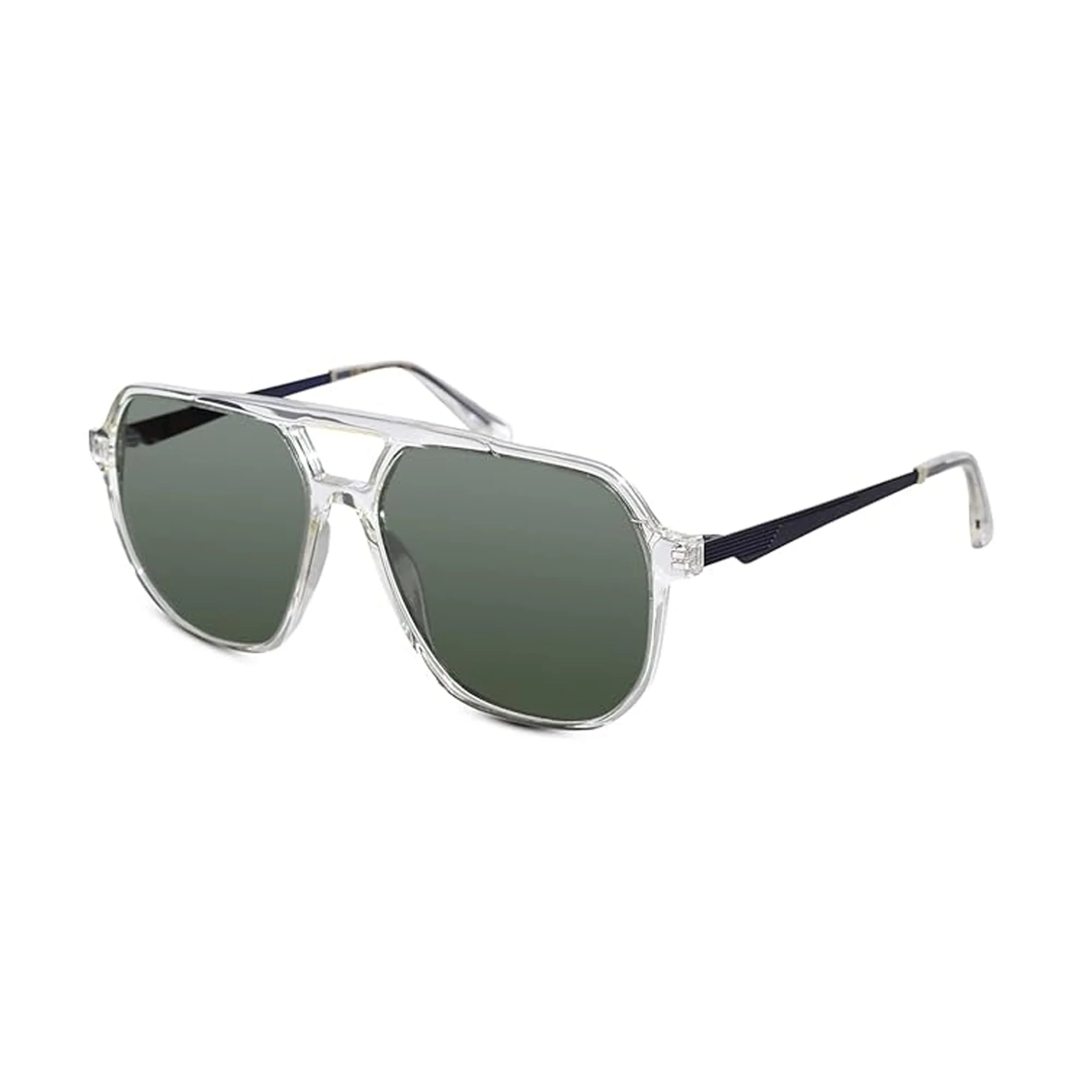 Transparent Oversize Marshall Sunglasses For Men