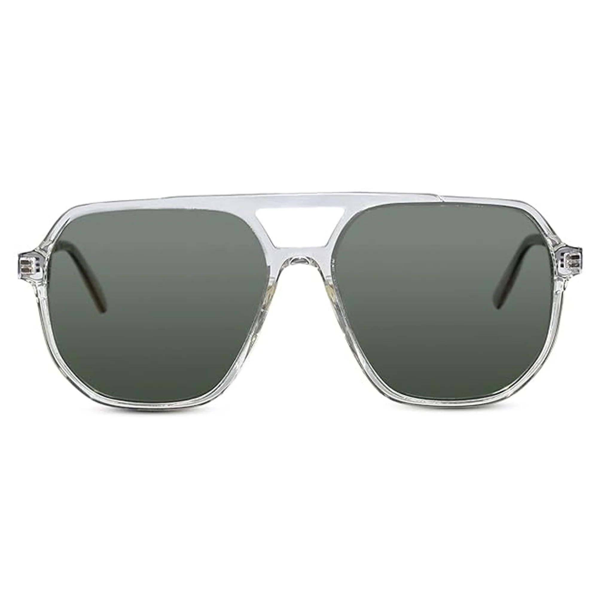 Transparent Oversize Marshall Sunglasses For Men - Image 2