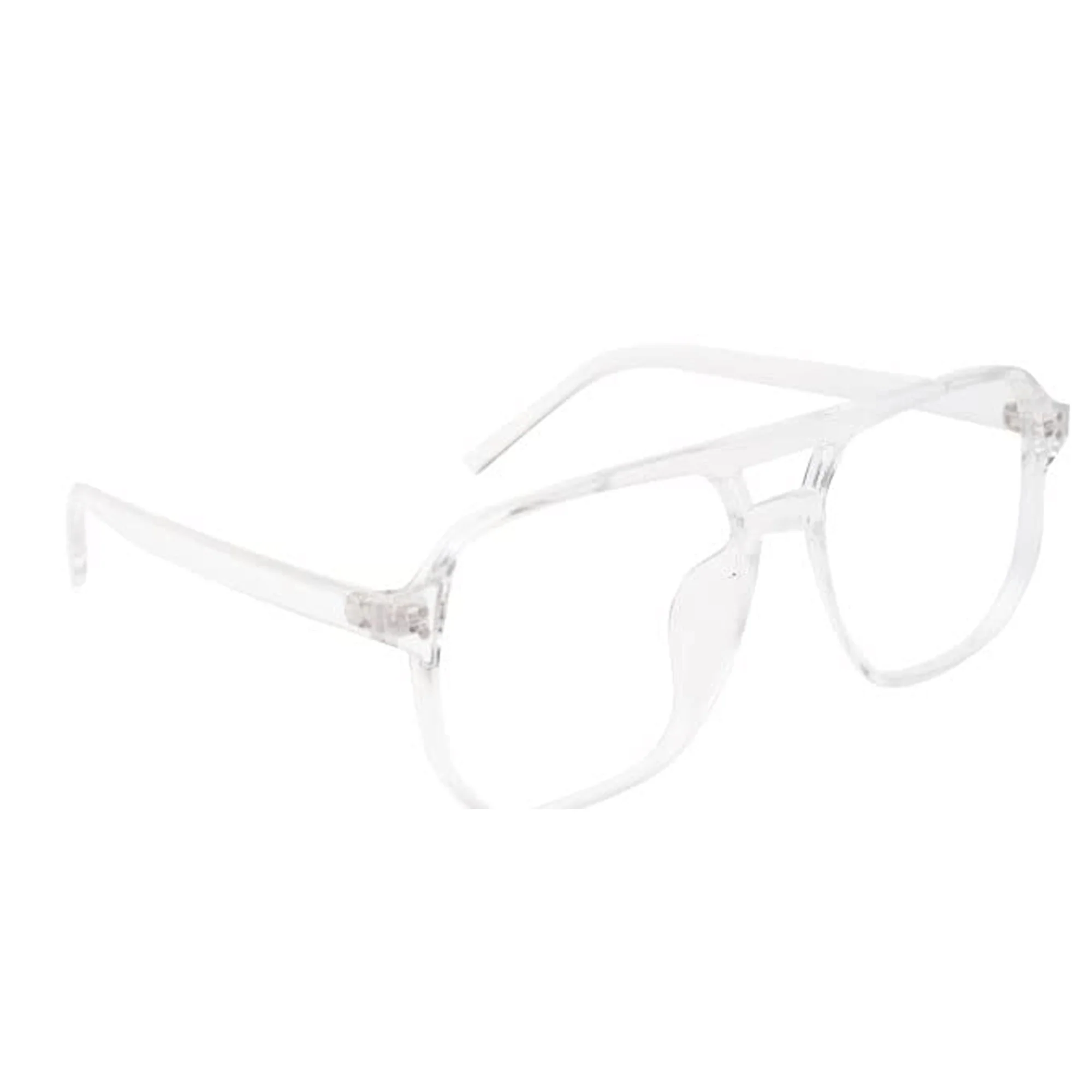 Transparent Rectangular Eyeglasses For Men - Image 3