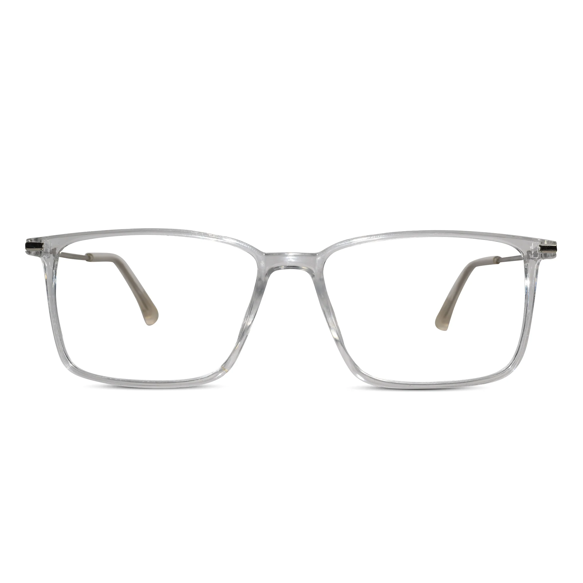 Transparent Rectangular Eyeglasses For Men & Women - Image 2