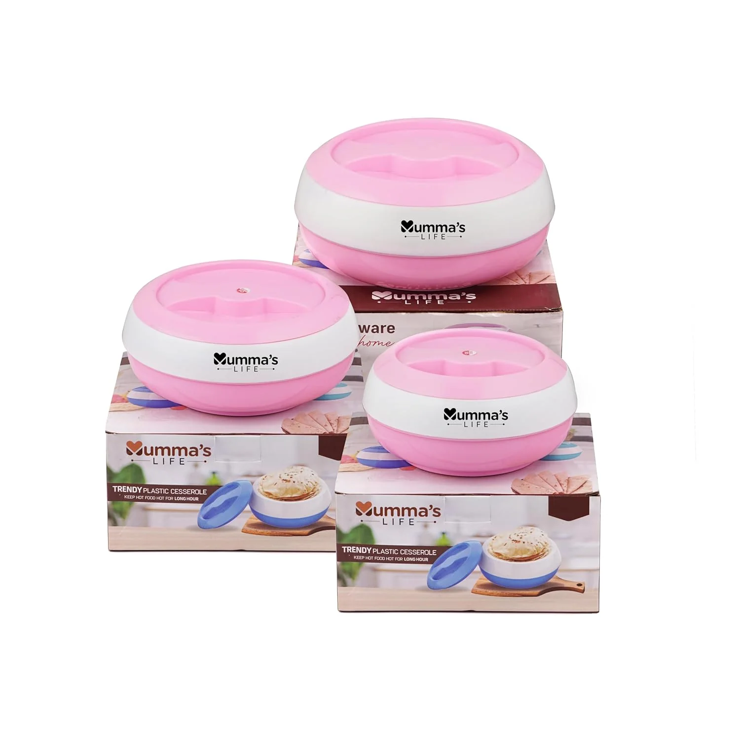 Trendy Insulated Casserole – Gift Set Hot & Fresh Pack of 3 - Image 7