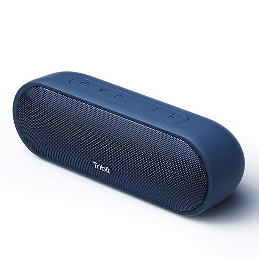 Tribit MaxSound Plus Portable Bluetooth Speaker,24W Wireless Speaker with Powerful Louder Sound, Exceptional XBass, IPX7 Waterproof,20-Hour Playtime,100 ft Bluetooth Range for Party,Outdoor (Blue)(Unboxed) - Image 9