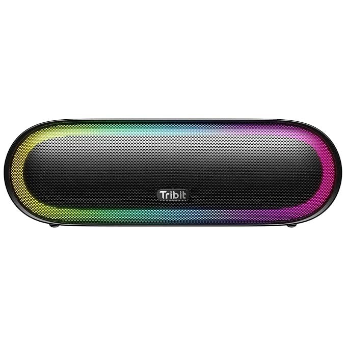 Tribit XSound Mega Bluetooth Portable Speaker with Single Self-Developed 30W N48 High-Density NdFeB & Titanium Driver,Exclusive XBass Tech,3 Audio Modes,LED Lights,20H Playtime,IPX7,Powerbank,Strap(Unboxed) - Image 7