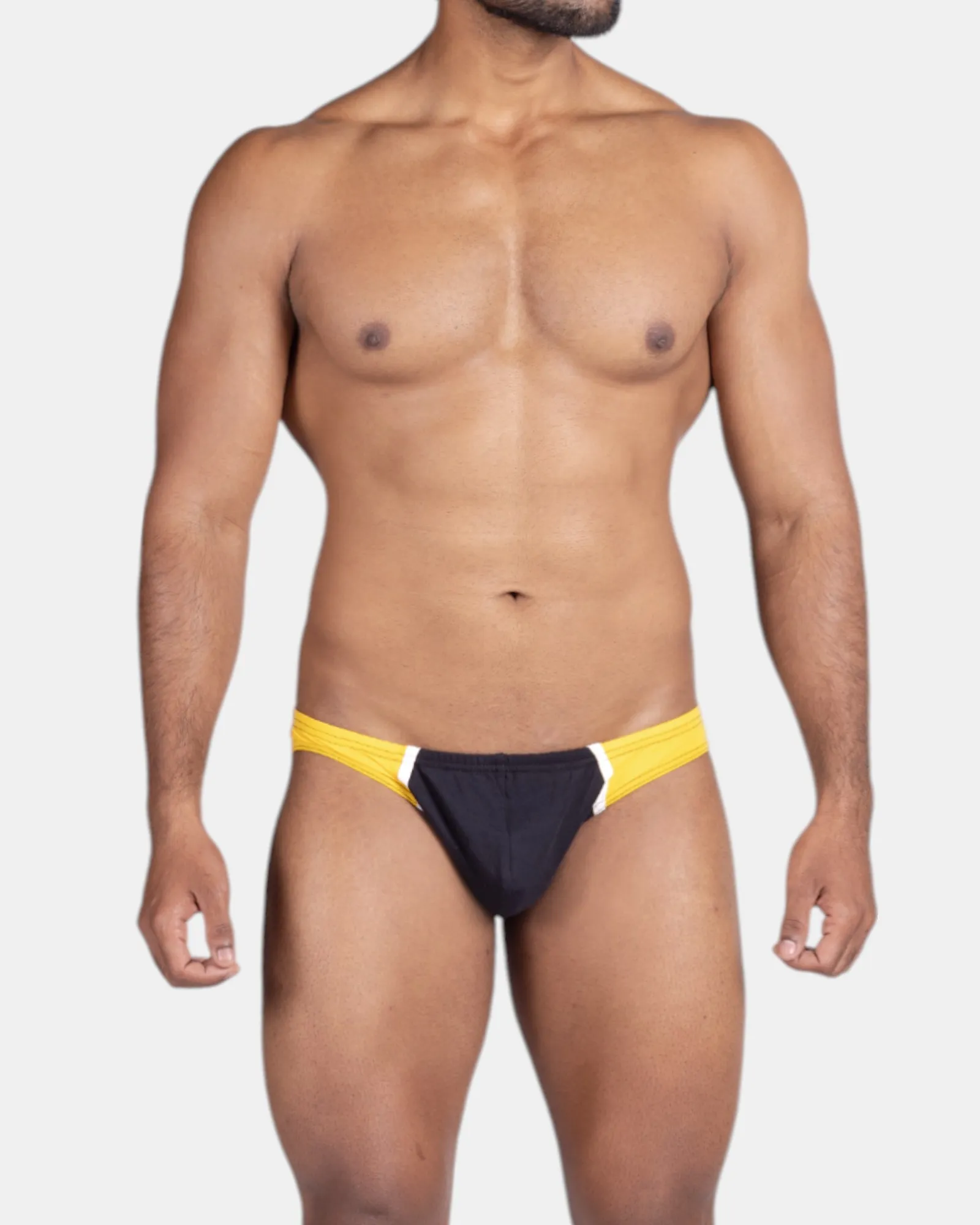 TriFusion Brief (Black x Lemon) - Image 4