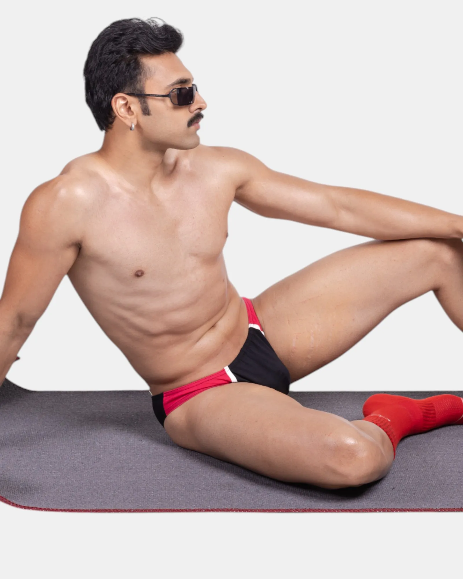 TriFusion Brief (Black x Magenta) - Image 9