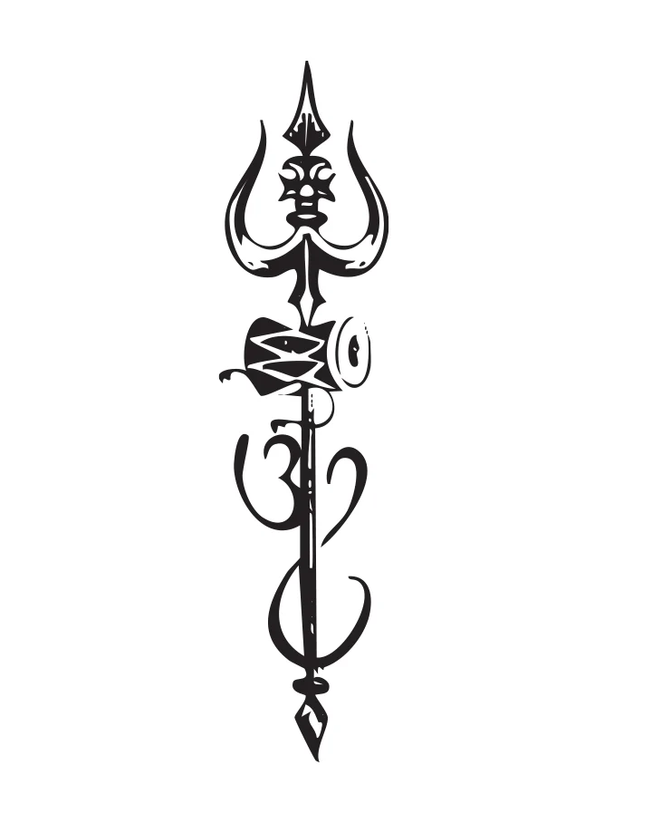 Trishul with Om - Image 9